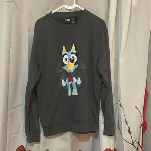 Mens Bluey Halloween sweatshirt